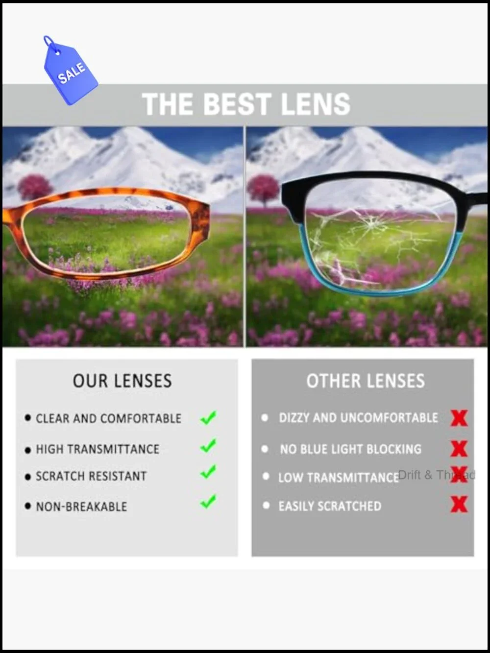 5 Pack Reading Glasses Spring Hinge Oval Full Rim Ladies Readers